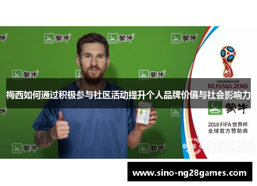 梅西如何通过积极参与社区活动提升个人品牌价值与社会影响力 梅西如何通过积极参与社区活动提升个人品牌价值与社会影响力